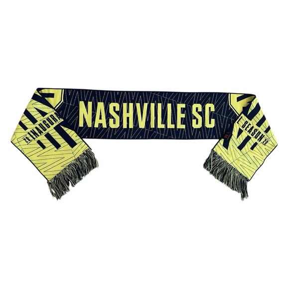 Nashville SC Navy/Yellow Inaugural Season Scarf - Picture 1 of 5
